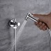 Bathroom Shattaf Cloth Diaper Kit Toilet Bidet Sprayer Set W/Wall Elbow Stainless Steel Hose - B07CYVW6SD